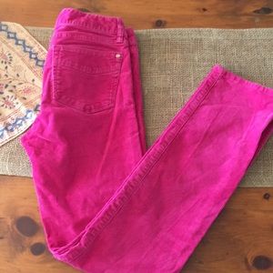 GAP pink corduroy Skinny